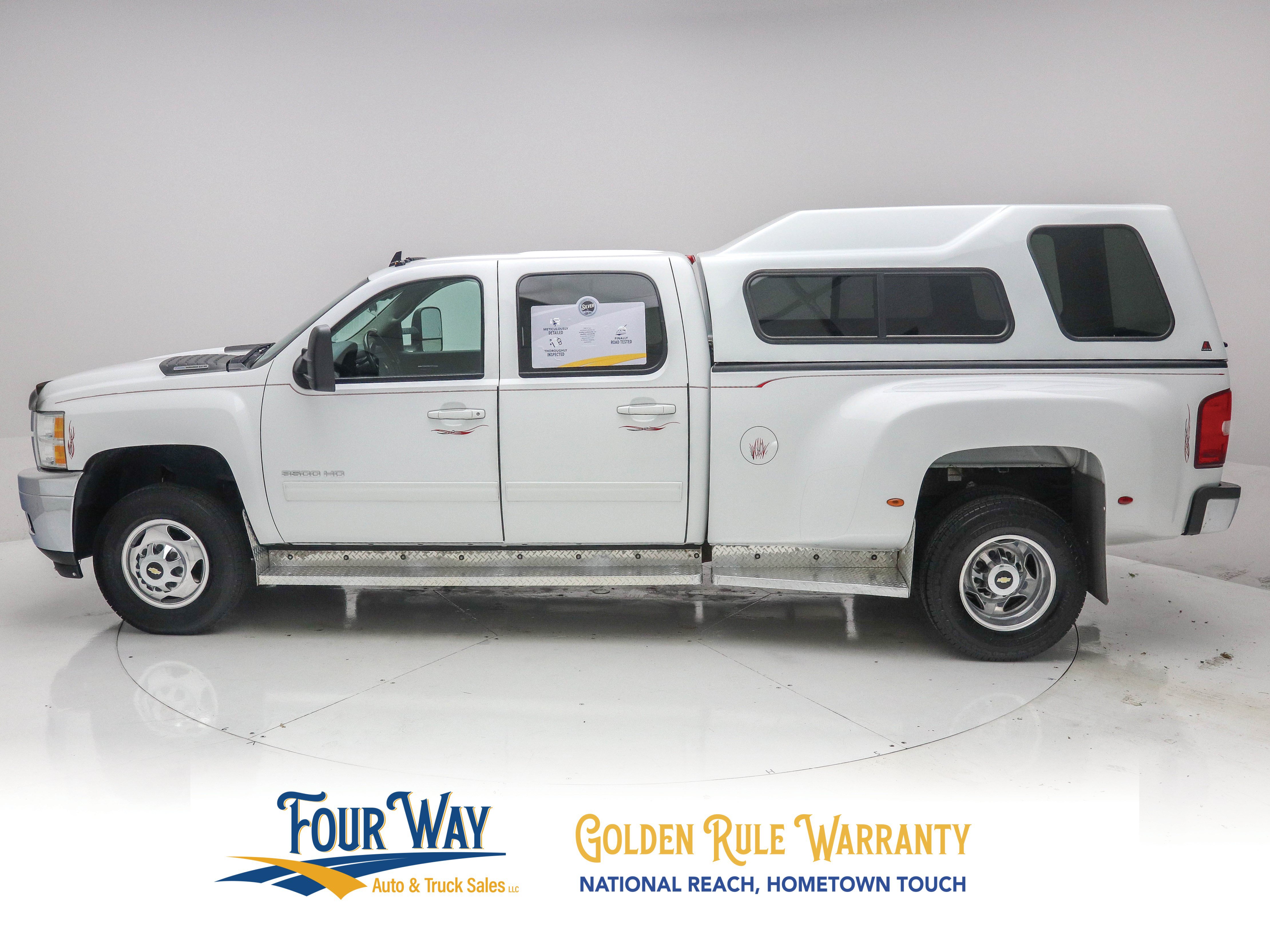 Used 2012 Chevrolet Silverado 3500 LTZ w/ Snow Plow Prep Package AWD/4WD image 7
