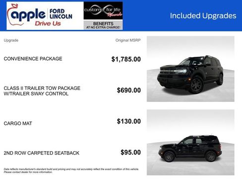 Certified 2023 Ford Bronco Sport Big Bend w/ Convenience Package image 4