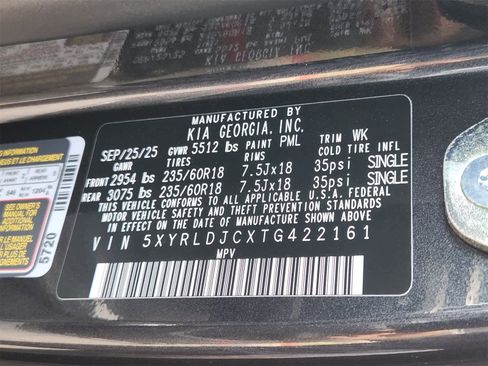 New 2026 Kia Sorento S image 29