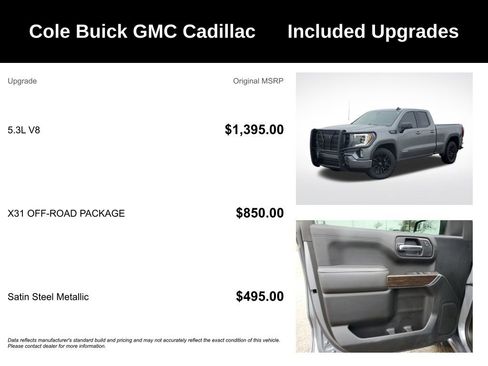 Used 2021 GMC Sierra 1500 Elevation w/ X31 Off-Road Package image 3
