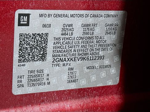 Used 2019 Chevrolet Equinox LT image 12