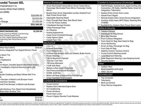 Certified 2023 Hyundai Tucson SEL w/ Convenience Package image 33