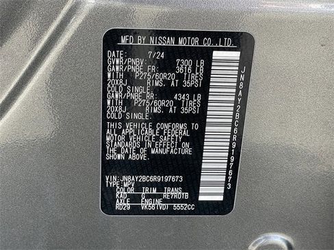 Certified 2024 Nissan Armada SL w/ Cargo Package image 47