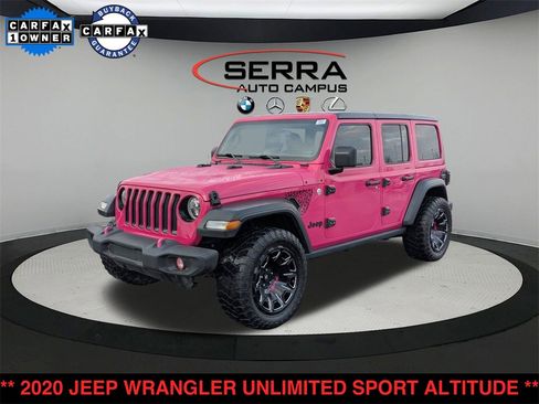 Used 2020 Jeep Wrangler Unlimited Sport image 1
