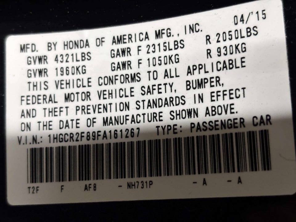 Used 2015 Honda Accord EX-L image 41