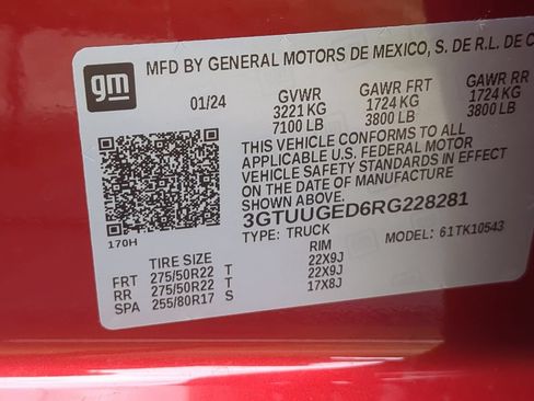 Used 2024 GMC Sierra 1500 Denali w/ Denali Reserve Package AWD/4WD image 35
