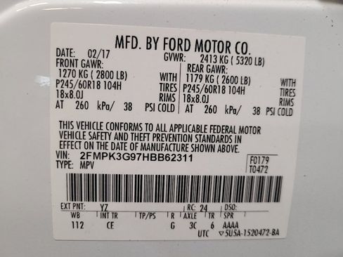 Used 2017 Ford Edge SE FWD image 33
