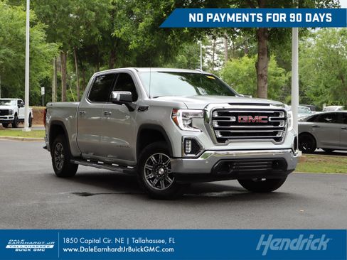 Used 2022 GMC Sierra 1500 SLT w/ SLT Premium Plus Package AWD/4WD image 1