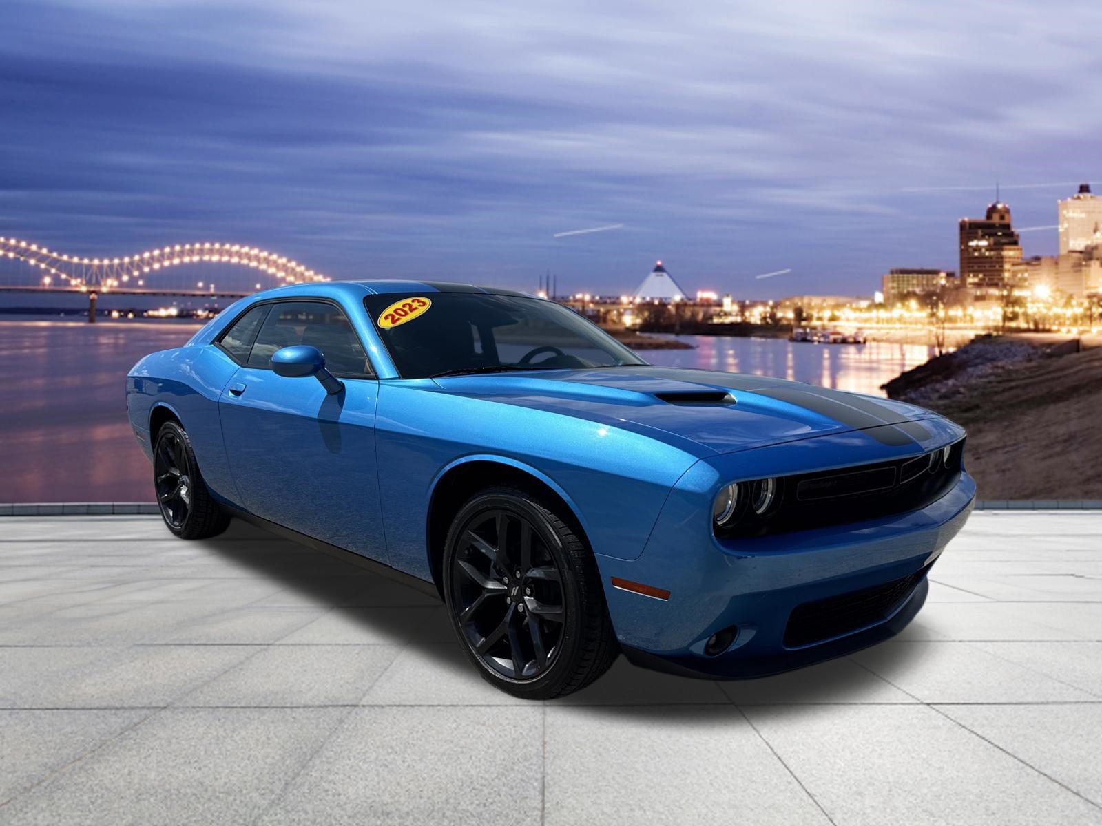 Used 2023 Dodge Challenger SXT w/ Blacktop Package RWD image 4