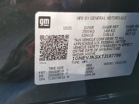 Used 2026 Chevrolet Traverse Z71 AWD/4WD image 28