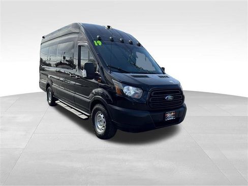 Used 2019 Ford Transit 350 148 High Roof Extended w/ Interior Upgrade Package RWD image 3