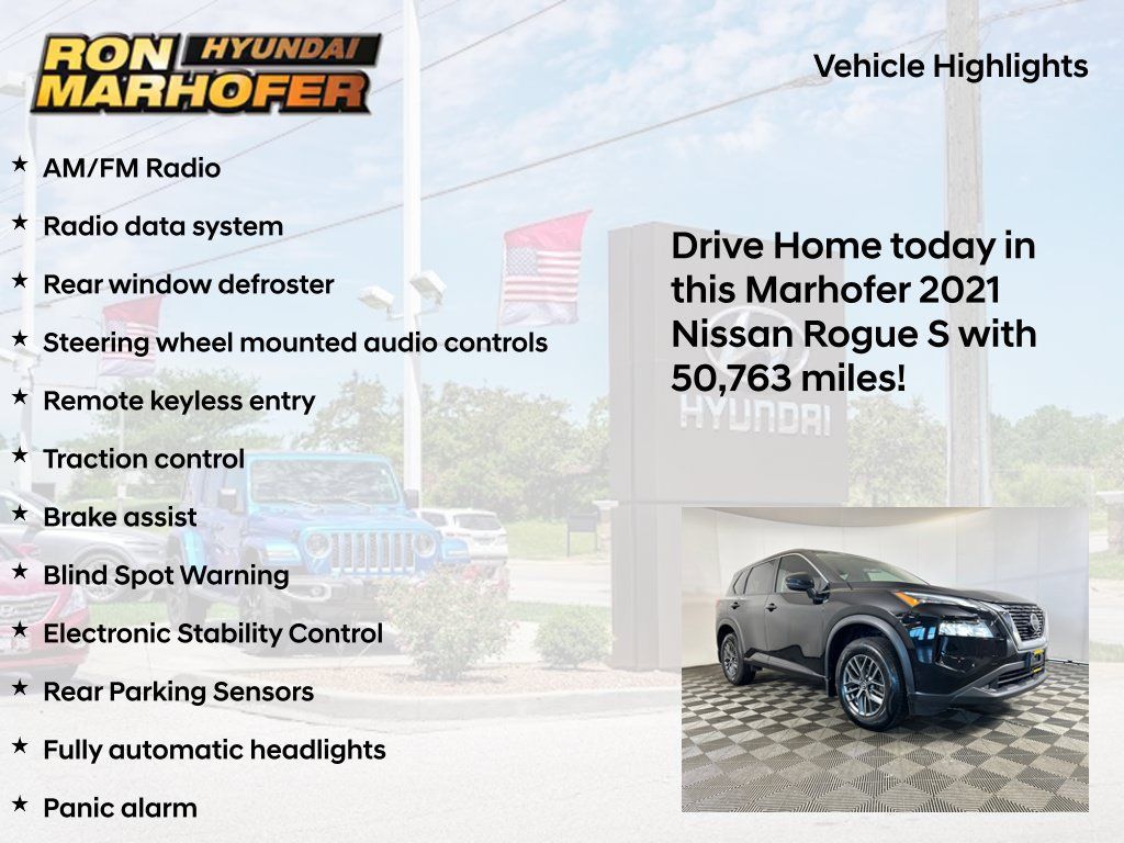 Used 2021 Nissan Rogue S FWD image 13