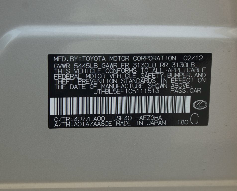 Used 2012 Lexus LS 460 w/ Comfort Pkg RWD image 20