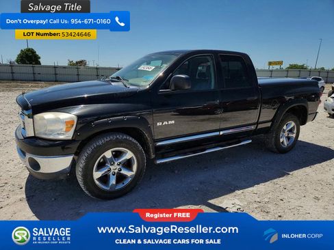 Used 2008 Dodge Ram 1500 Truck SLT w/ Trailer Tow Group AWD/4WD image 1