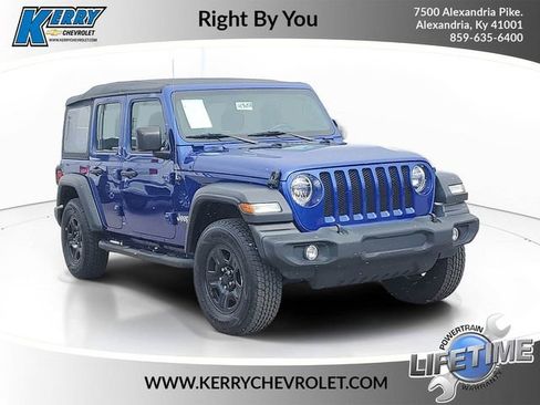 Used 2020 Jeep Wrangler Unlimited Sport AWD/4WD image 1