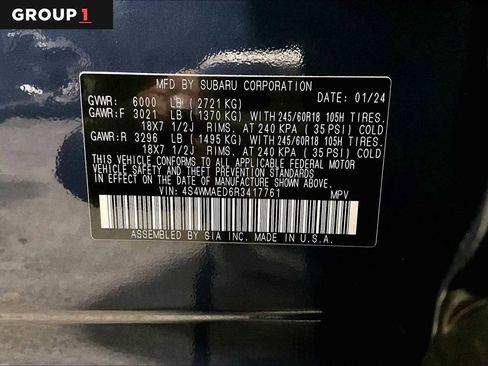 Certified 2024 Subaru Ascent Premium w/ Convenience Package image 35