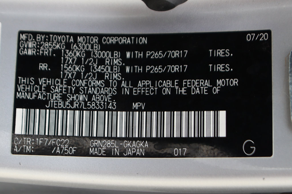 Used 2020 Toyota 4Runner TRD Off-Road AWD/4WD image 50
