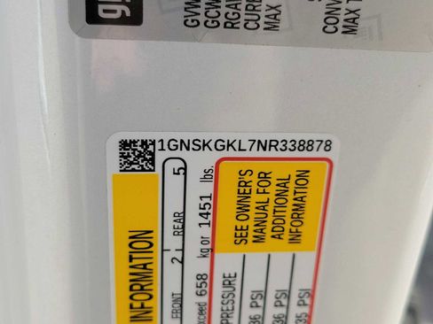 Used 2022 Chevrolet Suburban High Country w/ Max Trailering Package image 21