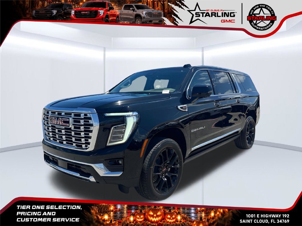 New 2026 GMC Yukon XL Denali w/ Sun & Power Step Package AWD/4WD 360° Tour