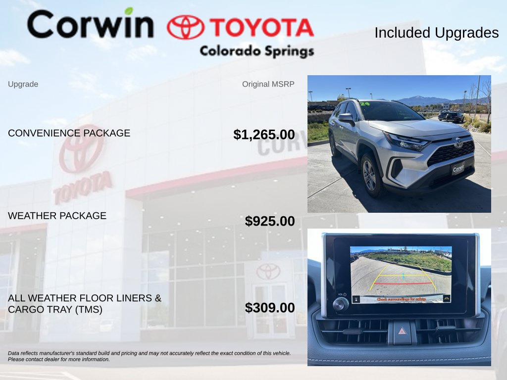 Used 2024 Toyota RAV4 XLE w/ Convenience Package AWD/4WD image 4