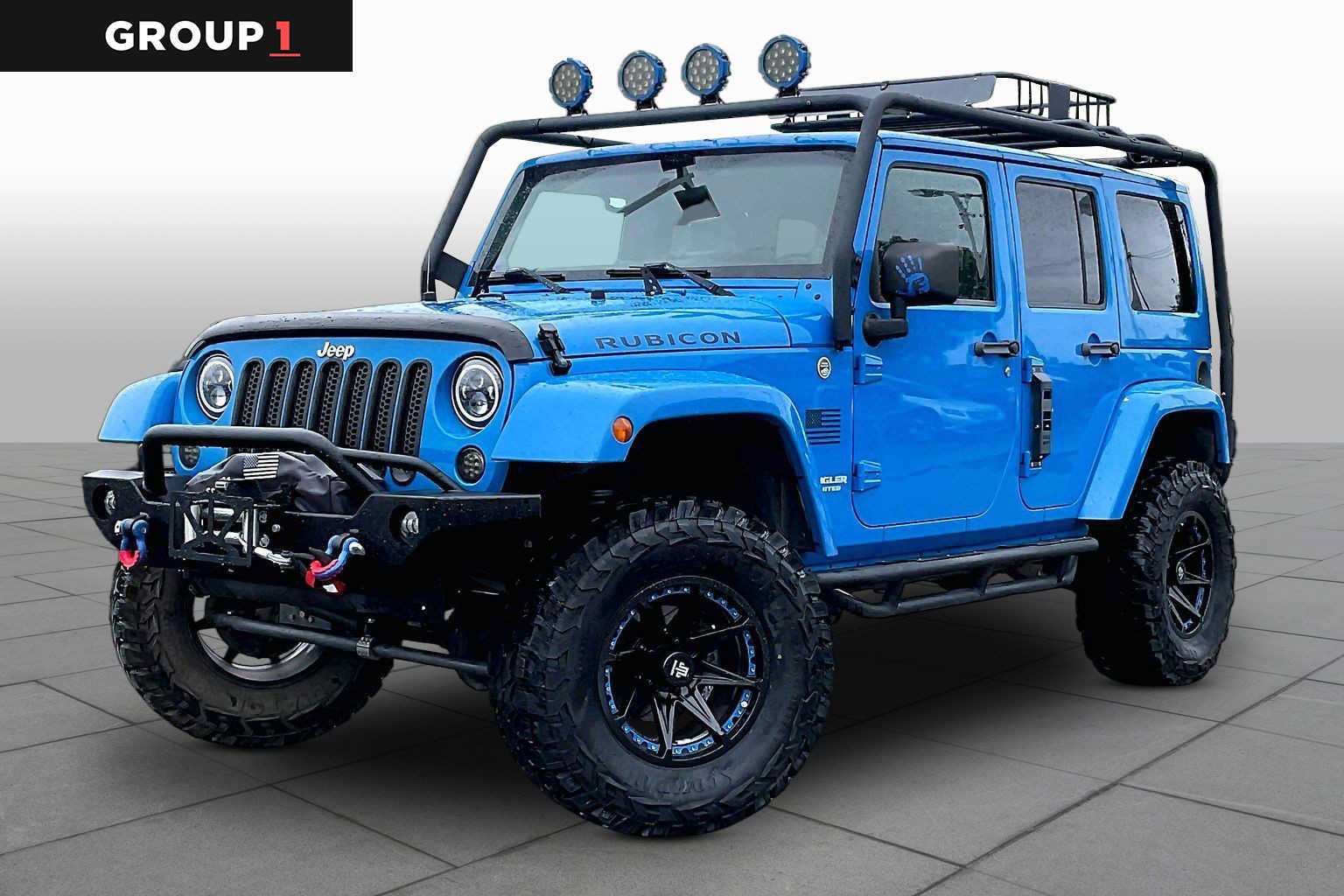 Used 2012 Jeep Wrangler Unlimited Rubicon w/ Dual Top Group AWD/4WD image 1