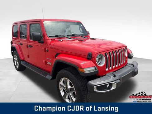 Used 2020 Jeep Wrangler Unlimited Sahara w/ LED Lighting Group AWD/4WD image 10