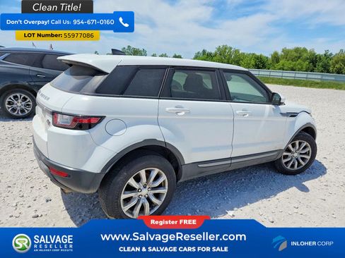 Used 2017 Land Rover Range Rover Evoque SE AWD/4WD image 4