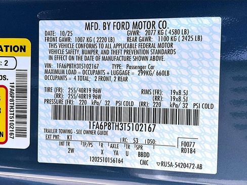 New 2026 Ford Mustang Coupe image 11