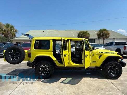 Used 2023 Jeep Wrangler Unlimited Rubicon 4xe w/ Steel Bumper Group AWD/4WD image 19