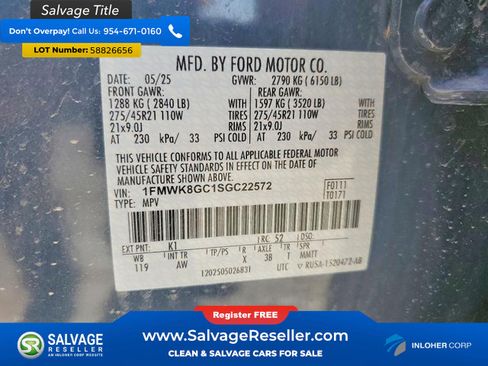 Used 2025 Ford Explorer ST w/ Sun And Sound Package AWD/4WD image 17