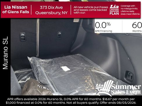 New 2026 Nissan Murano SL AWD/4WD image 36