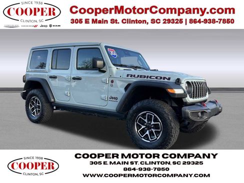 Used 2024 Jeep Wrangler Unlimited Rubicon w/ Technology Group image 1