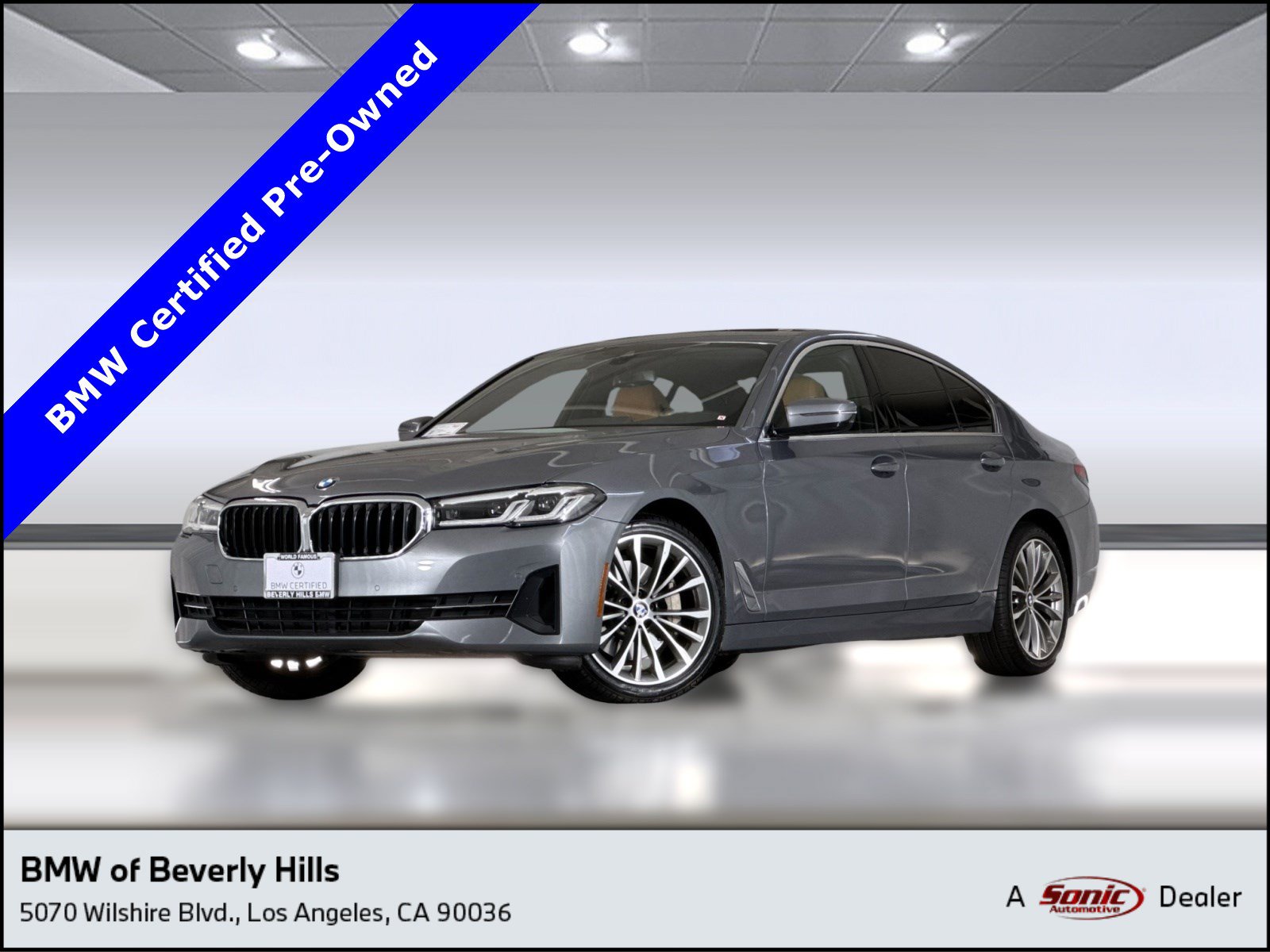 Certified 2023 BMW 530i w/ Convenience Package RWD image 1
