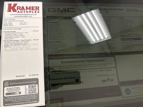 New 2026 GMC Sierra 3500 SLT w/ SLT Convenience Package AWD/4WD image 35