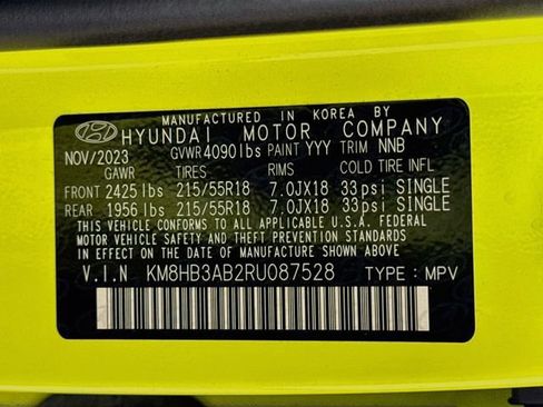 Certified 2024 Hyundai Kona SEL FWD image 44