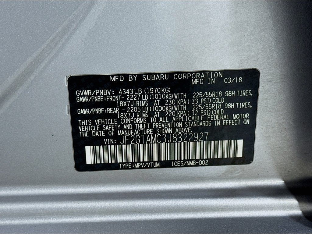Used 2018 Subaru Crosstrek 2.0i Limited AWD/4WD image 34