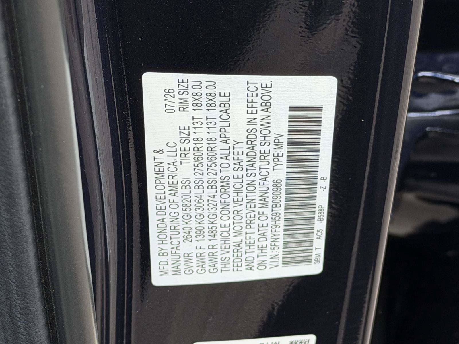 New 2026 Honda Passport TrailSport image 22