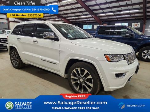 Used 2017 Jeep Grand Cherokee Overland AWD/4WD image 5