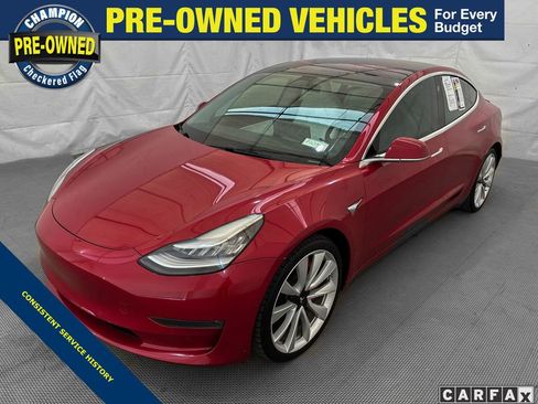Used 2018 Tesla Model 3 Performance AWD/4WD image 1