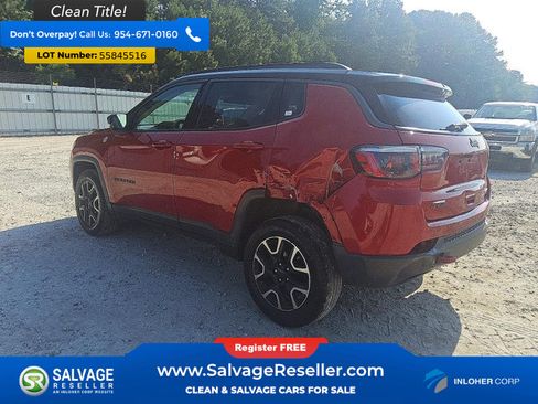 Used 2019 Jeep Compass Trailhawk AWD/4WD image 3