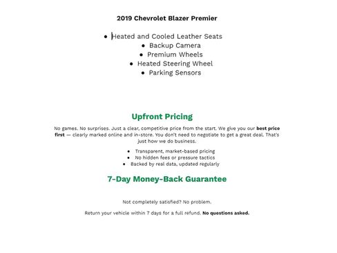 Used 2019 Chevrolet Blazer Premier image 2