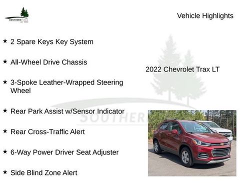Used 2022 Chevrolet Trax LT w/ Driver Confidence Package image 30