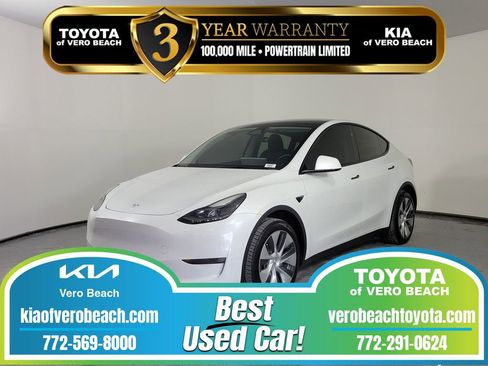 Used 2024 Tesla Model Y Long Range AWD/4WD image 1