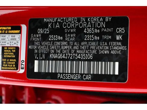 New 2026 Kia K5 GT-Line image 28