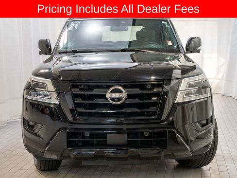 Certified 2021 Nissan Armada SL w/ Midnight Edition Package AWD/4WD image 2