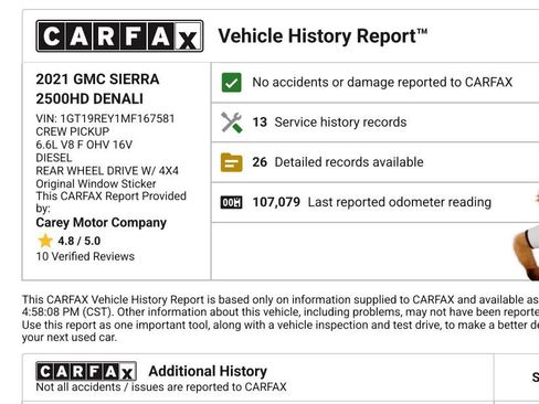 Used 2021 GMC Sierra 2500 Denali w/ Denali Black Diamond Edition image 12