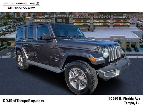 Used 2021 Jeep Wrangler Unlimited Sahara image 1