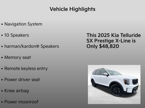 New 2025 Kia Telluride SX X-Line image 5