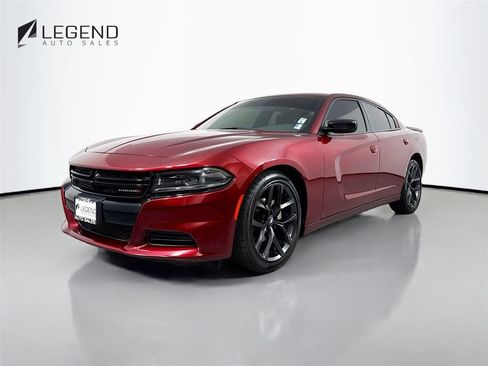 Used 2022 Dodge Charger SXT w/ Blacktop Package RWD image 1
