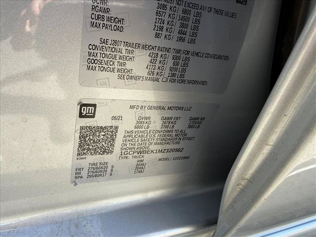 Used 2021 Chevrolet Silverado 1500 Custom RWD image 15